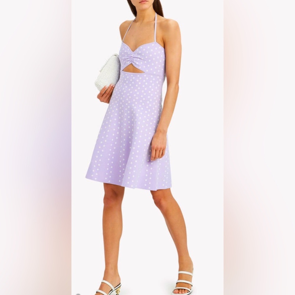 RONNY KOBO
Shila Polka Dot Dress